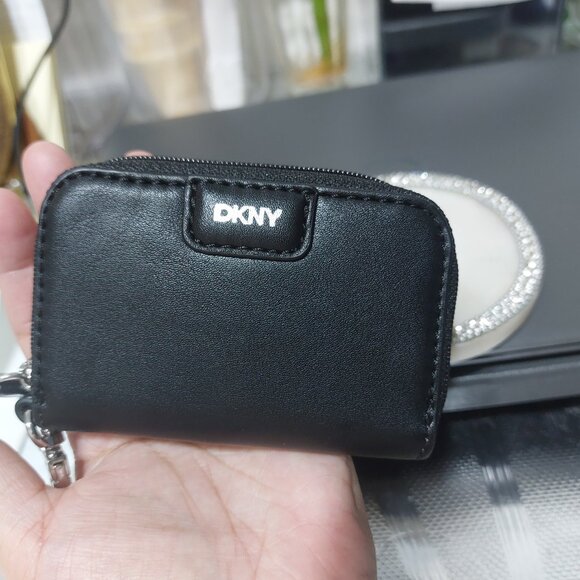 DKNY Mini Coin Purse Mini Clip On Bag Coin Purse Cute Practical 1 PIECE ONLY - Picture 8 of 10